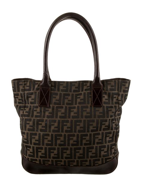 replica fendi zucca tote|fendi zucca canvas shoulder bag.